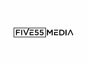 Five55 Media logo design by haidar