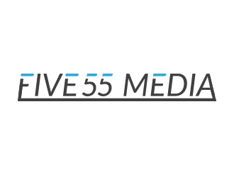 Five55 Media logo design by amazive