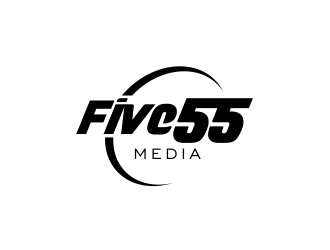 Five55 Media logo design by serprimero
