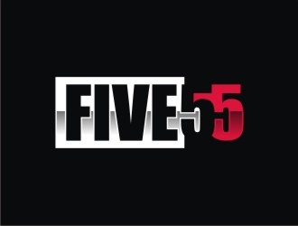 Five55 Media logo design by agil