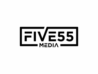 Five55 Media logo design by goblin
