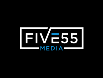 Five55 Media logo design by nurul_rizkon