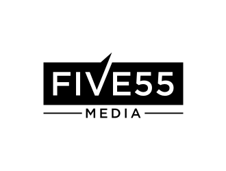 Five55 Media logo design by nurul_rizkon