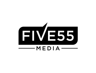 Five55 Media logo design by nurul_rizkon