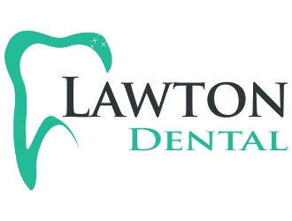 Lawton Dental logo design by ElonStark