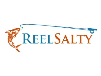 Reel Salty logo design by shravya