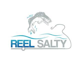 Reel Salty logo design by czars
