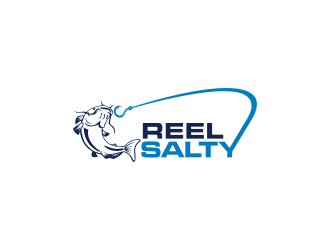 Reel Salty logo design by ammad
