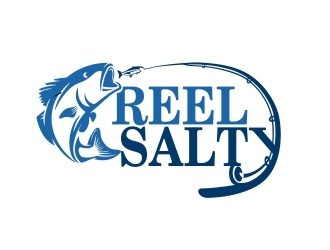Reel Salty logo design by b3no