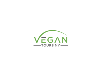 Vegan Tours NY logo design by johana