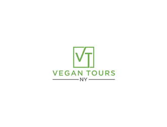 Vegan Tours NY logo design by johana