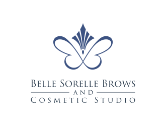Belle Sorelle Brows and Cosmetic Studio logo design by dayco