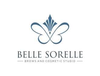 Belle Sorelle Brows and Cosmetic Studio logo design by dayco