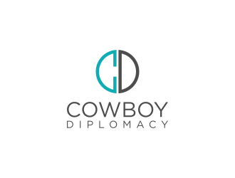 Cowboy Diplomacy logo design by noviagraphic