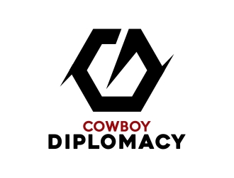 Cowboy Diplomacy logo design by Mbezz