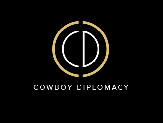 Cowboy Diplomacy logo design by BeDesign