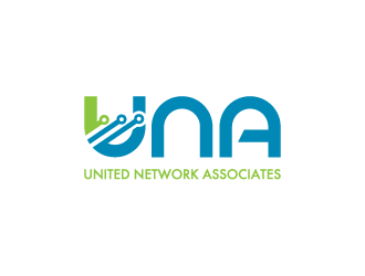 UNA logo design by pencilhand