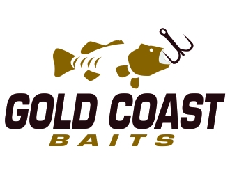 Gold Coast Baits logo design by ElonStark