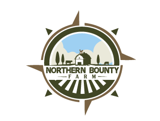 Northern Bounty Farm logo design by tec343