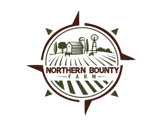 Northern Bounty Farm logo design by tec343