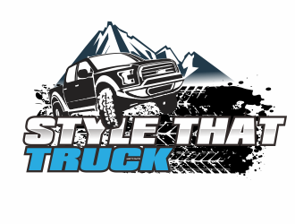 Style That Truck logo design by bosbejo