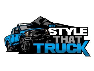Style That Truck logo design by veron