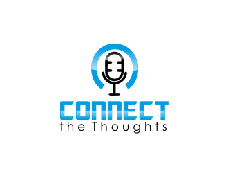 Connect the Thoughts logo design by giphone