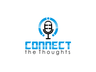 Connect the Thoughts logo design by giphone