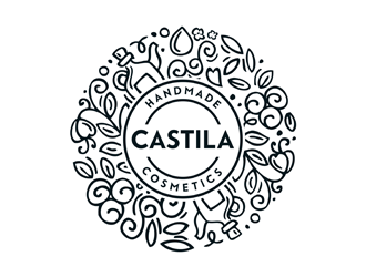 CASTILA HANDMADE COSMETICS logo design by logolady