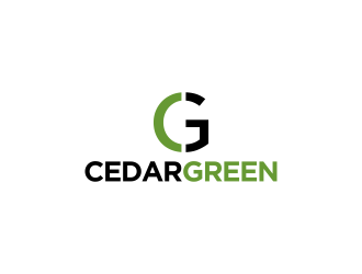 Cedar Green logo design by imagine