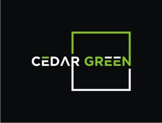 Cedar Green logo design by bricton