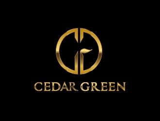 Cedar Green logo design by usef44