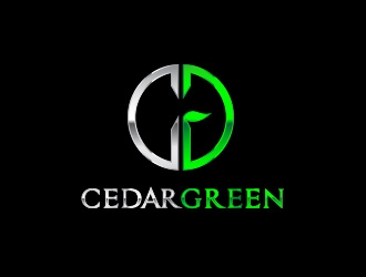 Cedar Green logo design by usef44