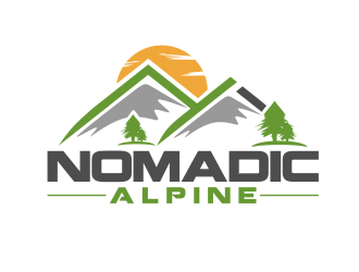 Nomadic Alpine logo design by imagine