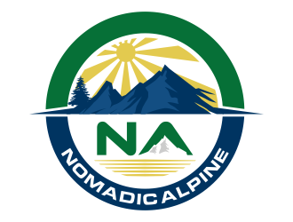 Nomadic Alpine logo design by ingepro