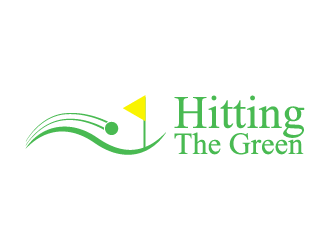 Hitting The Green logo design by fastsev