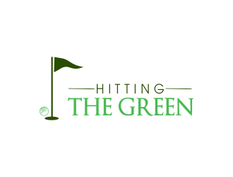 Hitting The Green logo design by JessicaLopes