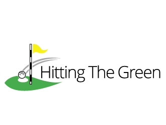 Hitting The Green logo design by PMG