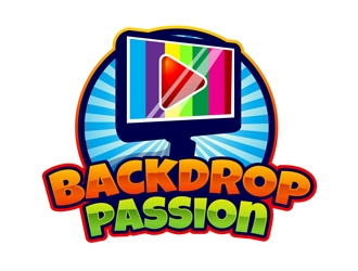 backdroppassion logo design by DreamLogoDesign