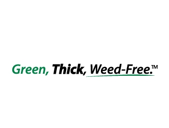 Green,Thick, Weed-Free logo design by jaize