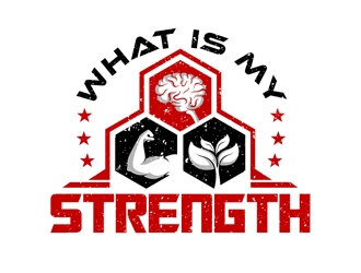 What Is My Strength logo design by DreamLogoDesign