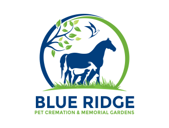 Blue Ridge Pet Cremation (and memorials?) logo design by aldesign