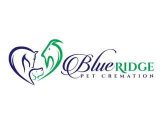 Blue Ridge Pet Cremation (and memorials?) logo design by logoguy