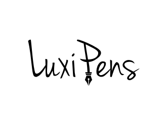 LuxiPens logo design by rief