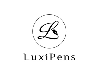 LuxiPens logo design by Coolwanz