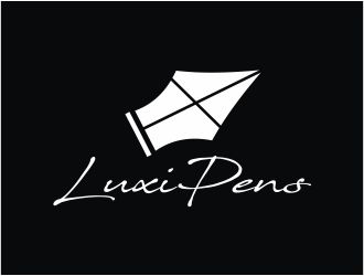 LuxiPens logo design by 48art