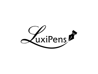 LuxiPens logo design by perf8symmetry