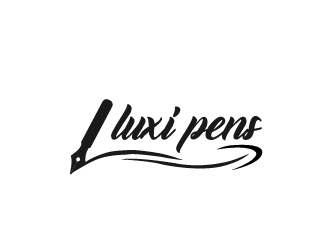 LuxiPens logo design by samuraiXcreations