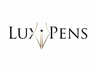 LuxiPens logo design by 48art