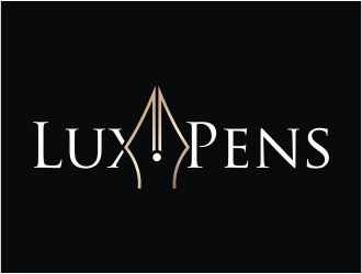 LuxiPens logo design by 48art